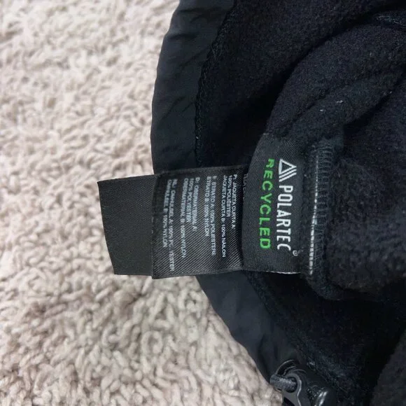 The North Face Sweater Womens Extra Small Black Denali Cozy Fleece Jacket Hike - Picture 10 of 14
